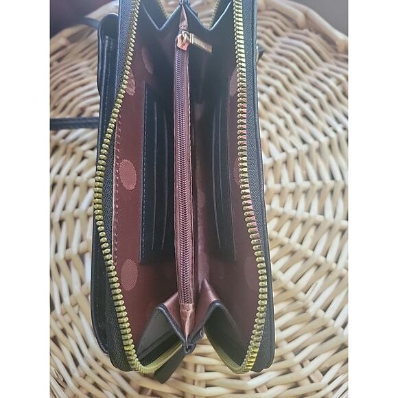 The Original STL Cross Body Clutch Wallet Black Pre Owned Phone Pocket - Picture 5 of 6
